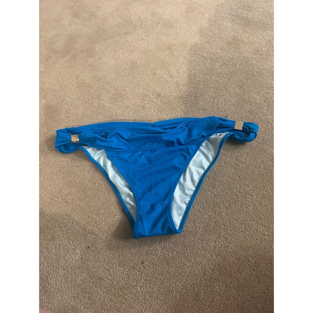 Blue bikini bottom